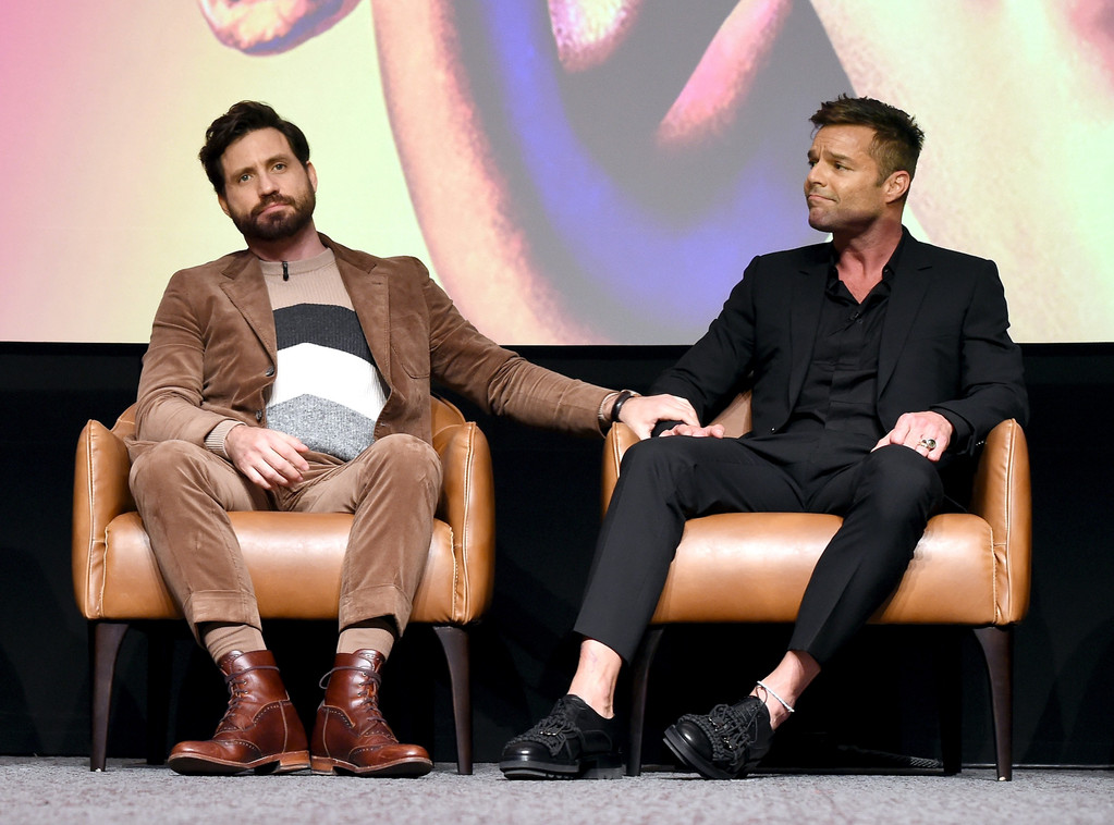 ricky martin  edgar ramirez tuvieron la mejor reaccion por sus
